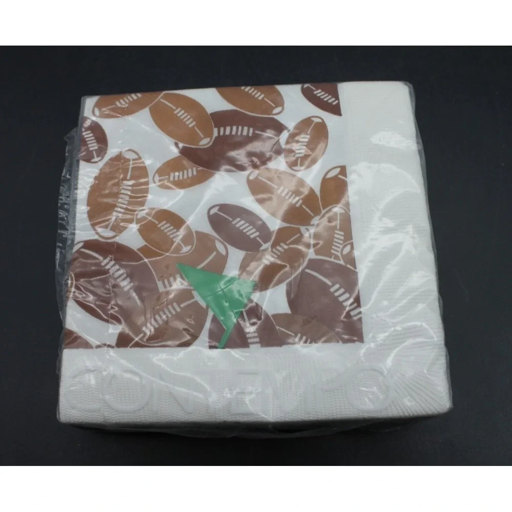 Paper Napkins Lot 4 Packs (80) Vintage Seahawks Football Party Craft Decoupage